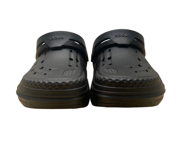 Crocs Women’s All Black Classic Slip-On Clog Sandals Size M7/W9