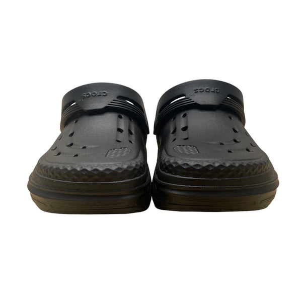 Crocs Women’s All Black Classic Slip-On Clog Sandals Size M7/W9