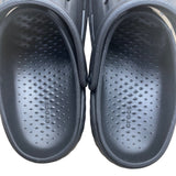 Crocs Women’s All Black Classic Slip-On Clog Sandals Size M7/W9