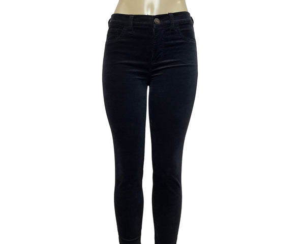 J. Crew Women's Black Jeans with Front Zipper and Button Sz 26