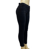 J. Crew Women's Black Jeans with Front Zipper and Button Sz 26