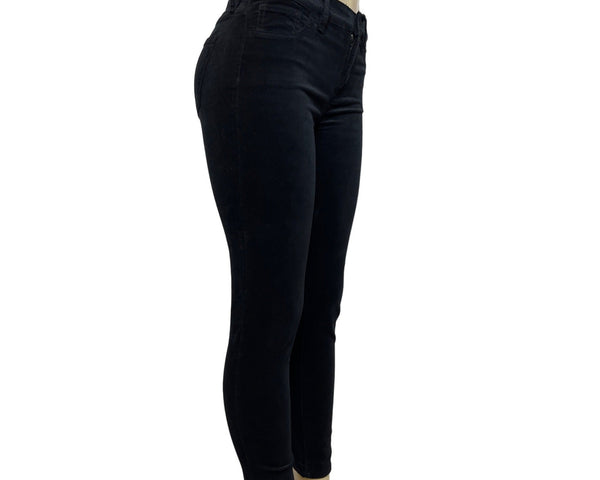 J. Crew Women's Black Jeans with Front Zipper and Button Sz 26