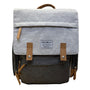 Eddie Bauer Unisex Gray & Charcoal 12 Compartments Diaper Cascade Backpack Sz L