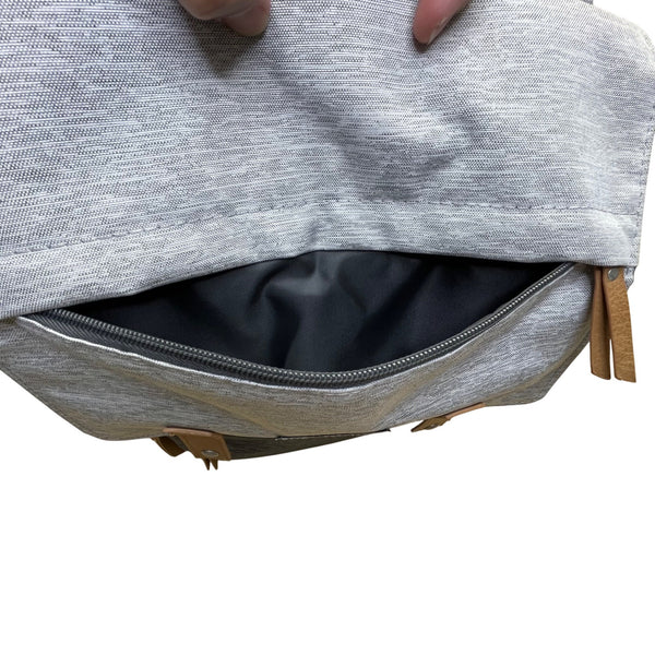 Eddie Bauer Unisex Gray & Charcoal 12 Compartments Diaper Cascade Backpack Sz L