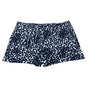 Loft Womens Navy & White Cargo ShortsAnimal Print Pattern Size 14 - New