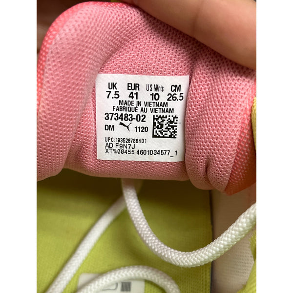 Puma Womens Multicolor Mesh R System Running Shoes Size 10 Colorful Gradient Design