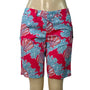 Lilly Pulitzer Womens Avenue Shorts Coral Reef Print Casual Shorts Size 4 - New