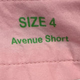 Lilly Pulitzer Womens Avenue Shorts Coral Reef Print Casual Shorts Size 4 - New