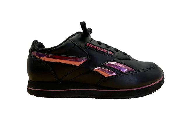 Vintage Reebok Womens Pink & Black Classic CL Exertion Low Sneakers Size 9.5 US