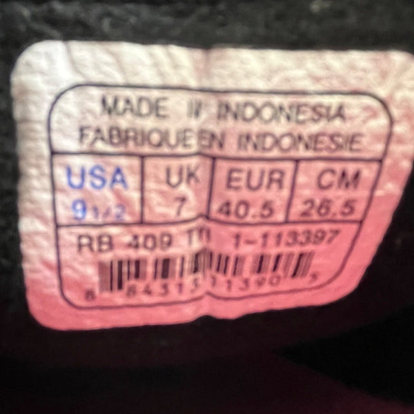 Vintage Reebok Womens Pink & Black Classic CL Exertion Low Sneakers Size 9.5 US