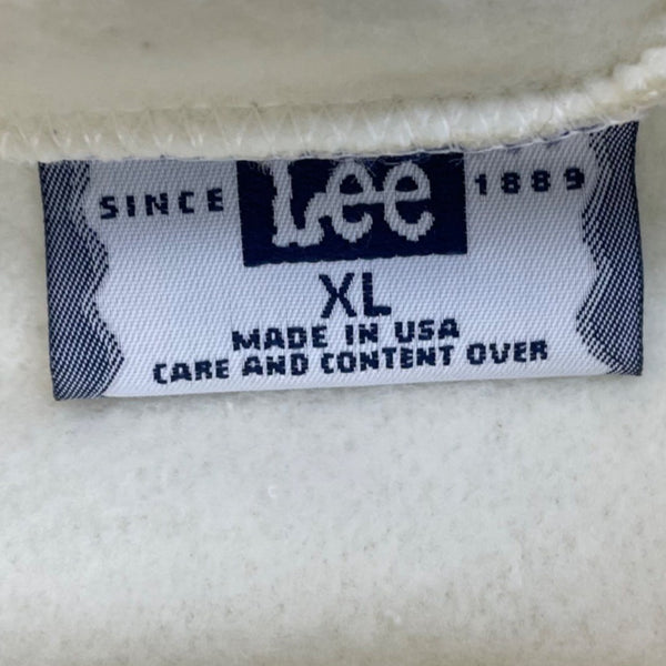 Vintage Lee Women's White Sweatpants With Elastic Waistband Sz XL - New