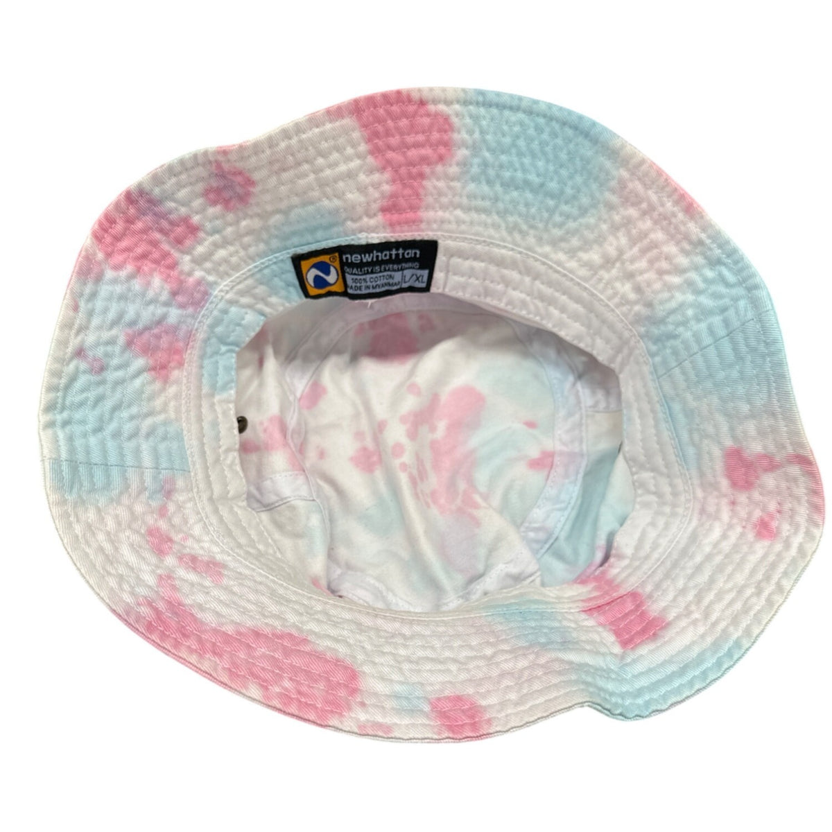 Newhattan Tie-Dye Bucket Hat Size L/X