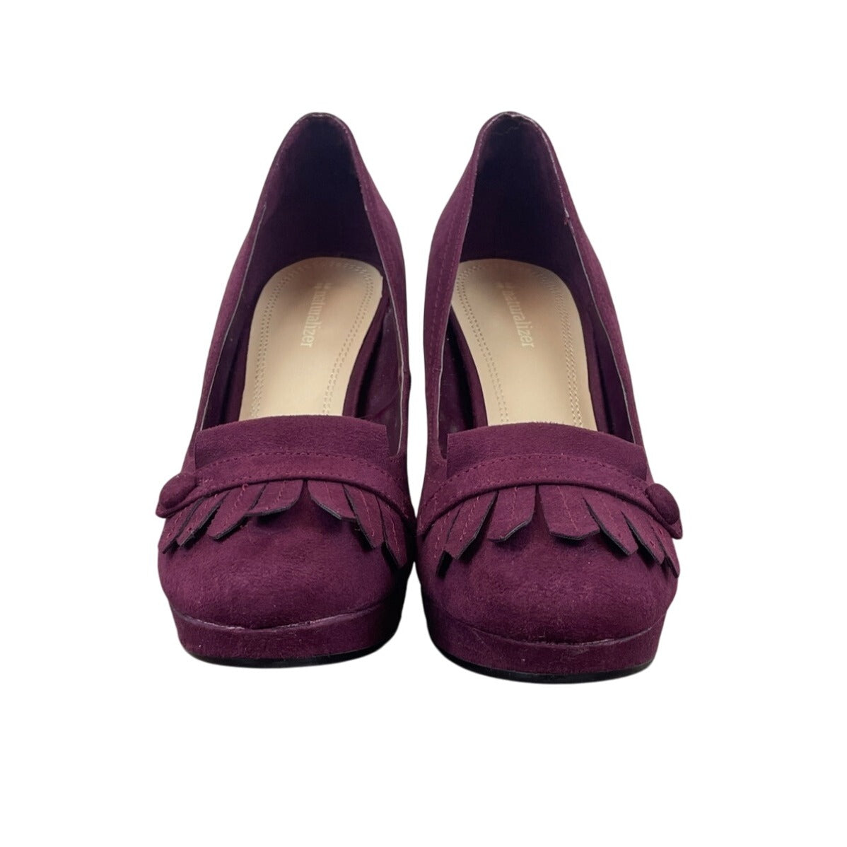 Naturalizer Merlot Fringe Womens Pumps 9.5M