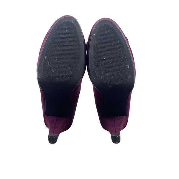 Naturalizer Merlot Fringe Womens Pumps 9.5M