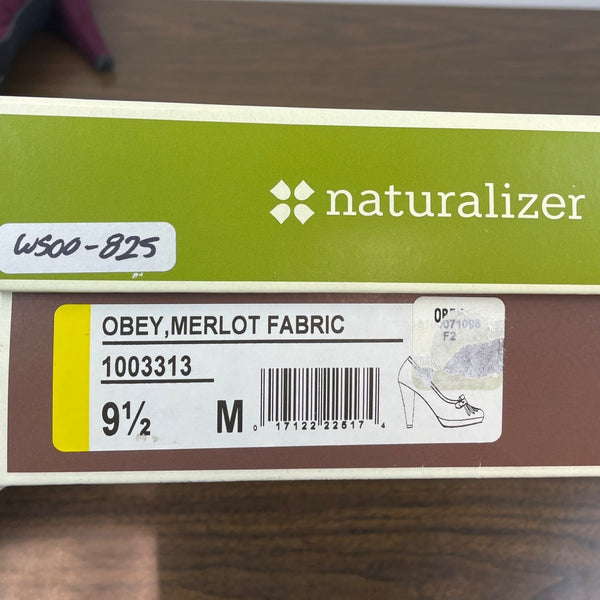 Naturalizer Merlot Fringe Womens Pumps 9.5M