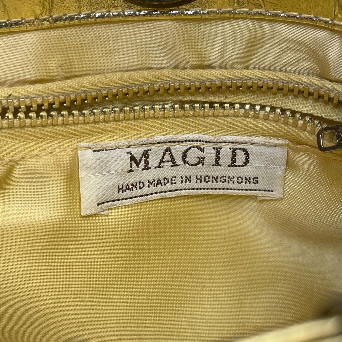 Magid Unisex Gold/Silver Chainmail Vintage Style Handmade Crossbody Bag