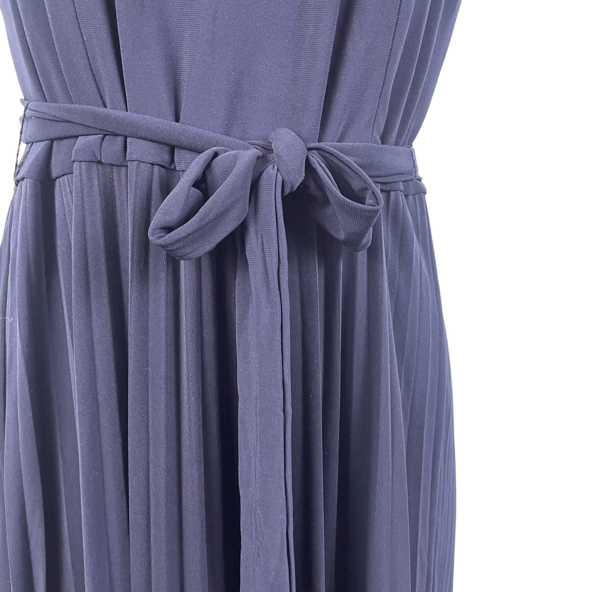 Tommy Hilfiger Women Navy & Green Sleeveless Fit & Flare Midi Dress Sz 10 - New