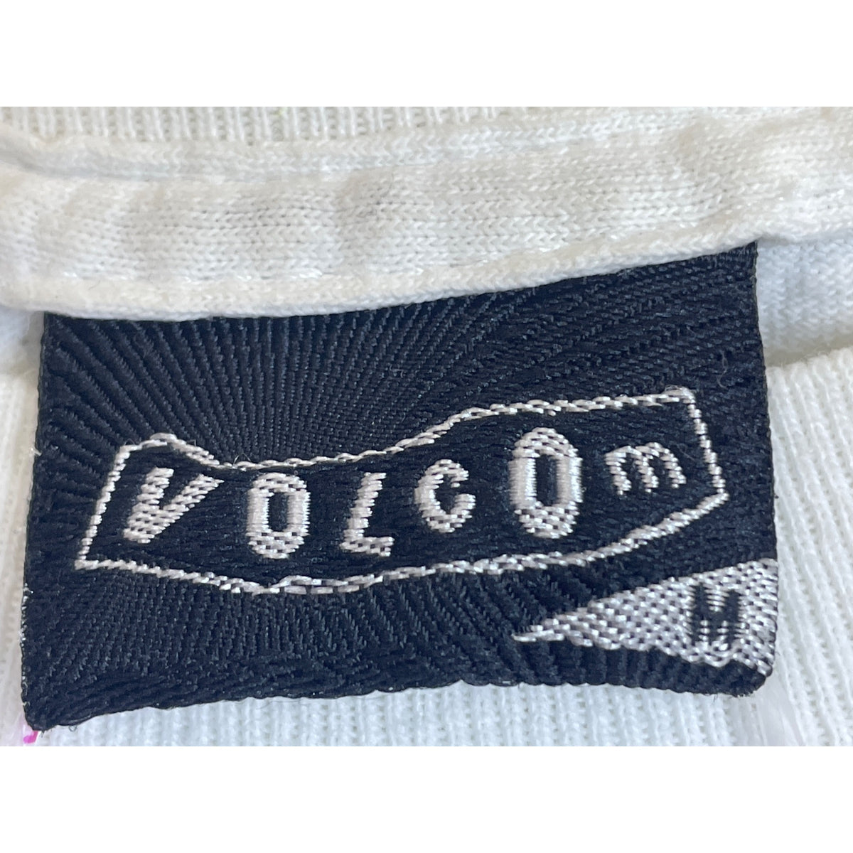 Volcom Mens White Cotton Graphic Monster Print T-Shirt Size M