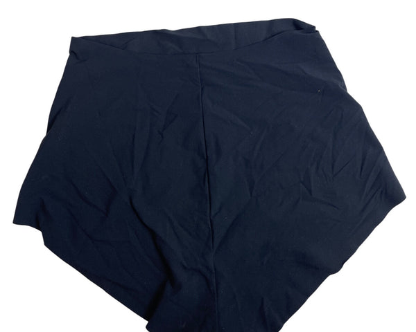 Black High-Waisted Womens Briefs Eco-Friendly Seamless Underwear Sz M- NEW