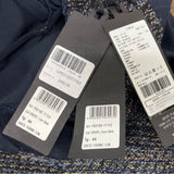 Liu Jo Womens Navy & Gray Lace Detail Bodycon Dress Sz 44 - New