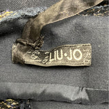 Liu Jo Womens Navy & Gray Lace Detail Bodycon Dress Sz 44 - New