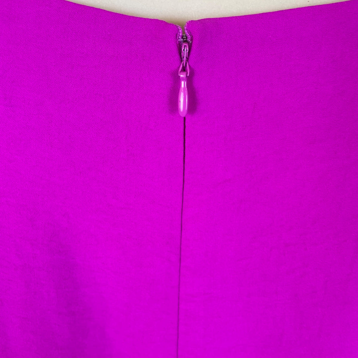 DKNY Womens Magenta Polyester Ruffle Hem Mini Dress Size 12