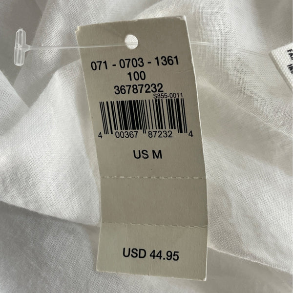 Aerie Women's White Wrap Ruffled Mini Skirt With Tie Waist Sz M - New