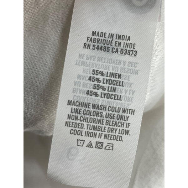 Aerie Women's White Wrap Ruffled Mini Skirt With Tie Waist Sz M - New