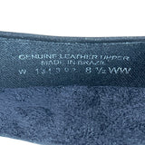 Walking Cradles Womens Black Nubuck Francesca Flat Shoes 8.5