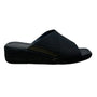Donald J Pliner Women’s Black Slip-On Espadrille Yeras Wedge Sandals Size 8M