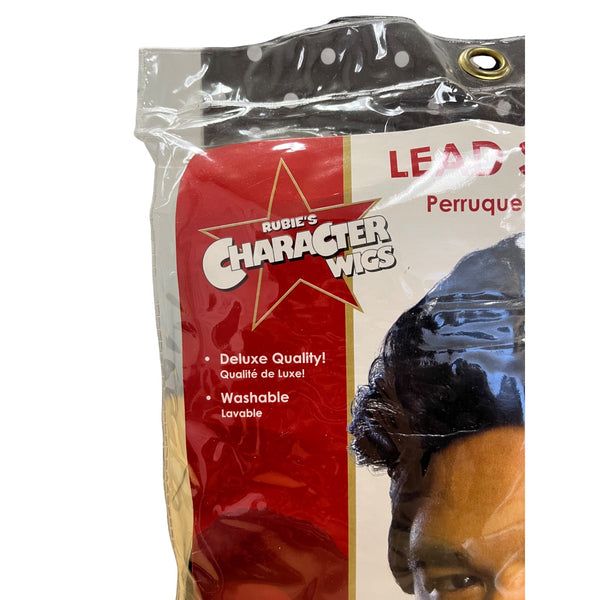 Rubies Black Character Costume Wig Lead Singer Deluxe Washable Adult Size