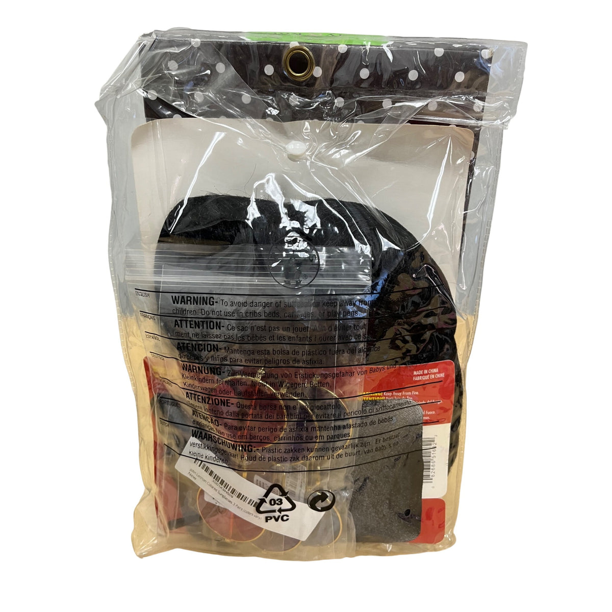 Rubies Black Character Costume Wig Lead Singer Deluxe Washable Adult Size