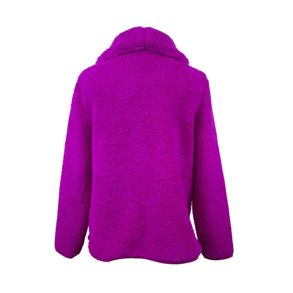 Talbots Pink Women’s Pullover Half Zip Soft Warm Long Sleeve Jacket Size M