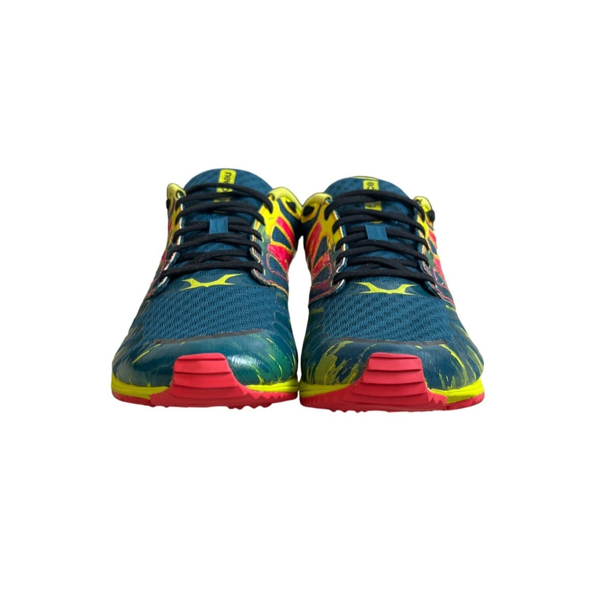 New Balance Blue Yellow Kick Xc 100 V2 Rev Lite Spike Shoes Sz 8 - NWOB