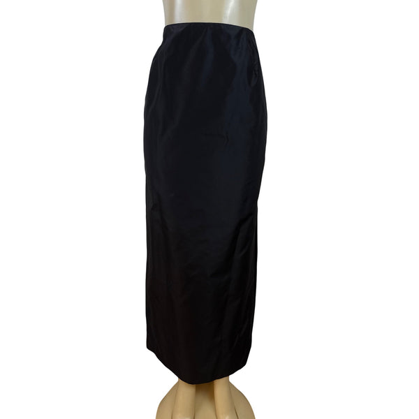 Vintage Chetta B Black Off-Shoulder Formal Top & Skirt Set For Women Sz 8