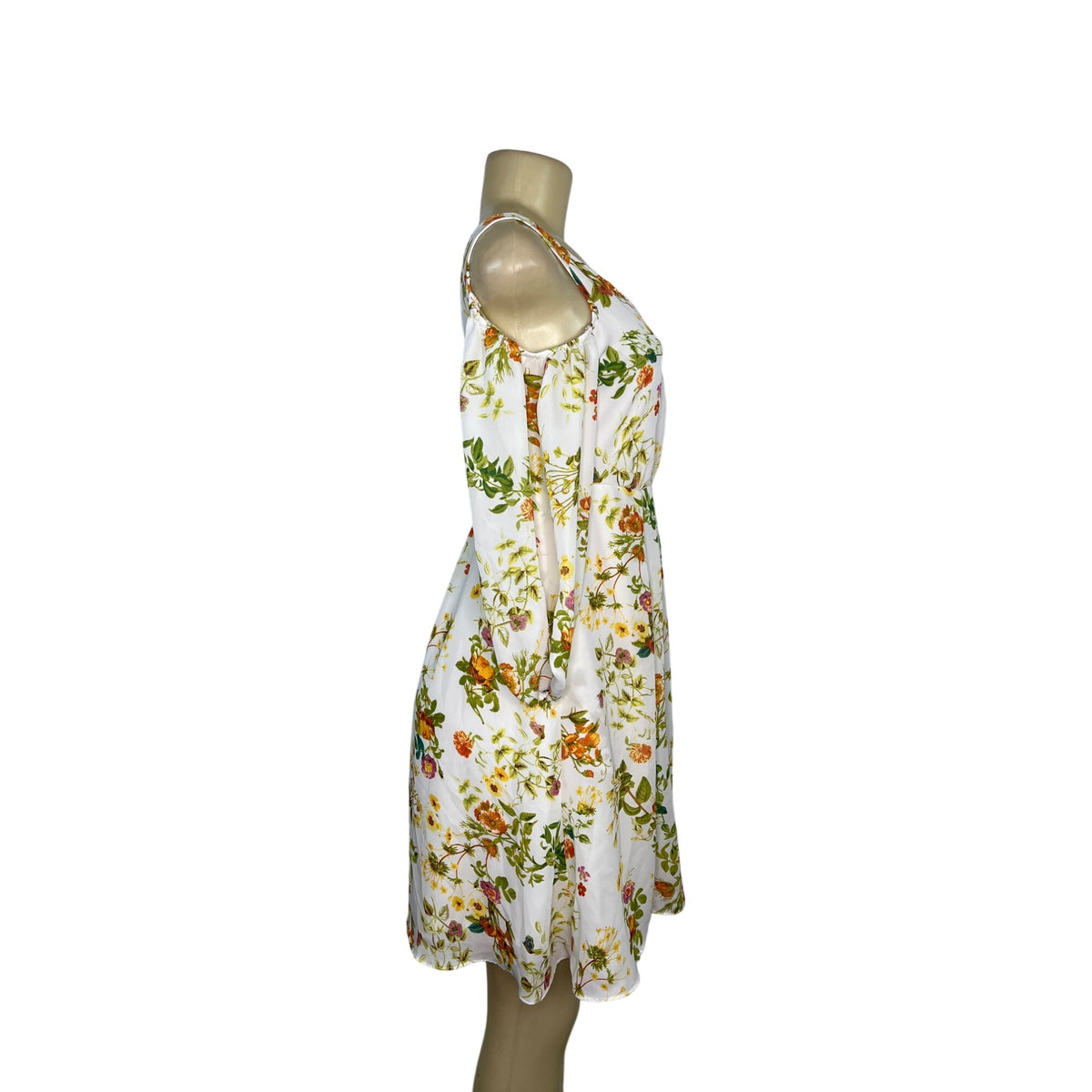 Disney Alice In Wonderland Floral Off-Shoulder Dress Size XS