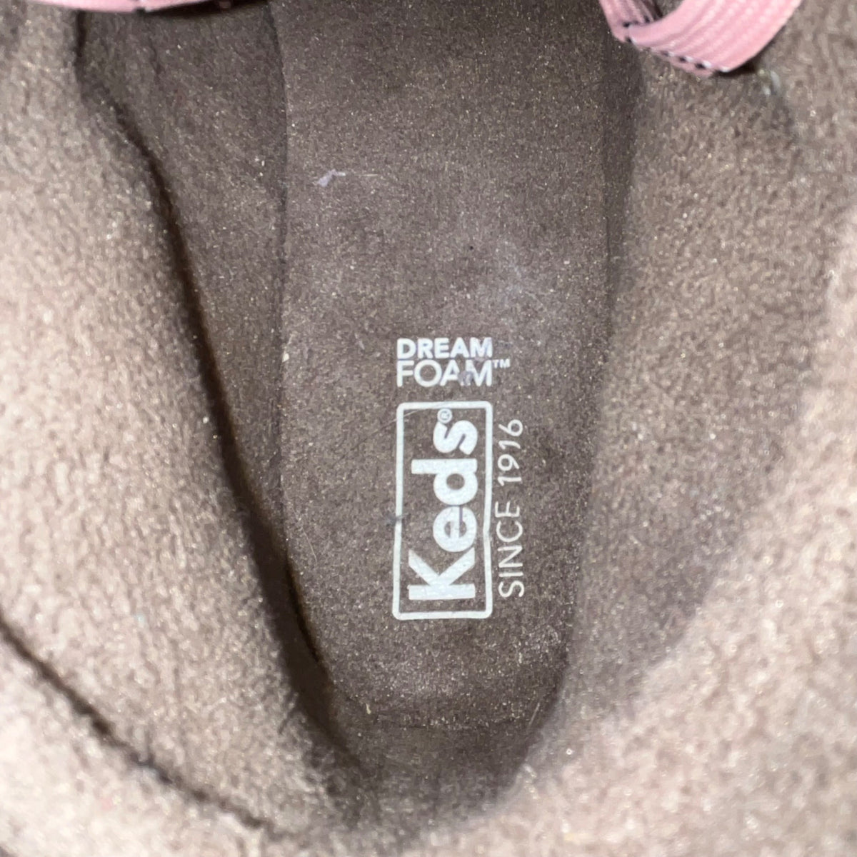 Keds Women’s Olive Suede & Gum Dream Foam High-Top Lace-Up Boots Size 8.5