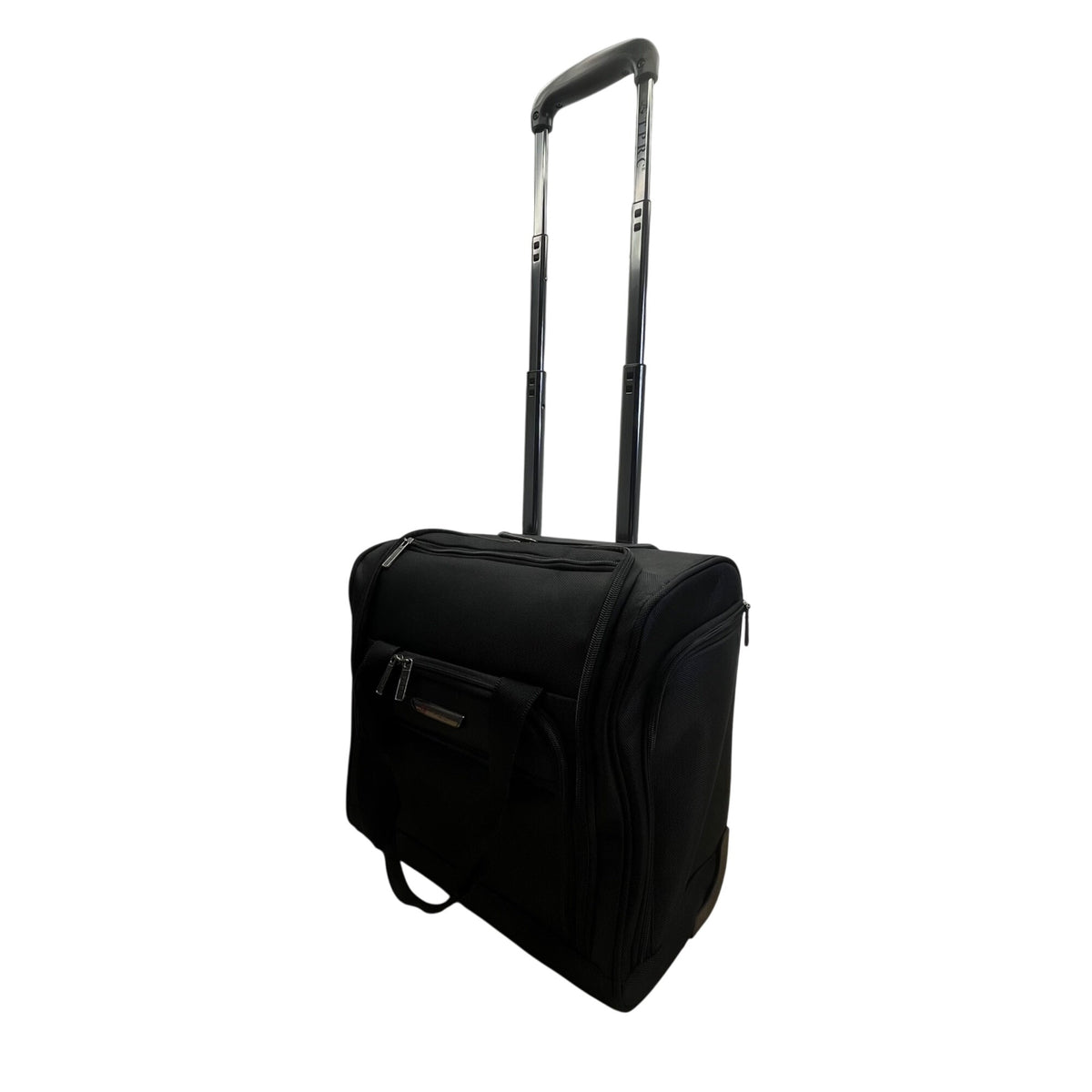Travelers TPRC Black 2-In-1 Rolling Carry-On Bag With USB Port