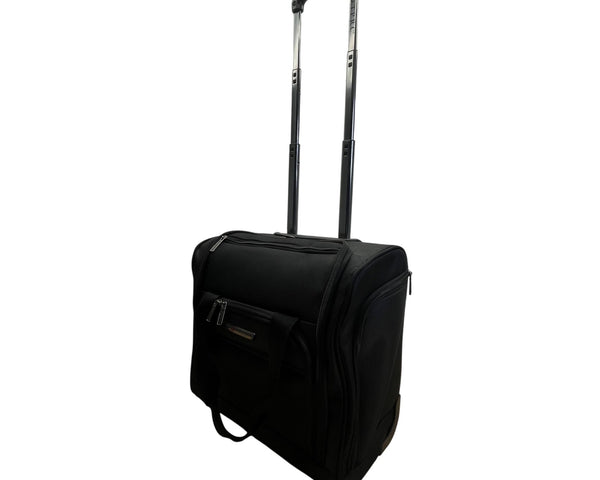 Travelers TPRC Black 2-In-1 Rolling Carry-On Bag With USB Port