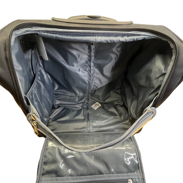 Travelers TPRC Black 2-In-1 Rolling Carry-On Bag With USB Port