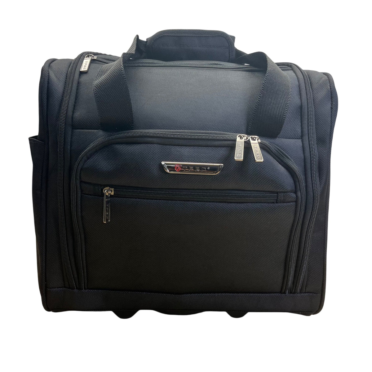 Travelers TPRC Black 2-In-1 Rolling Carry-On Bag With USB Port