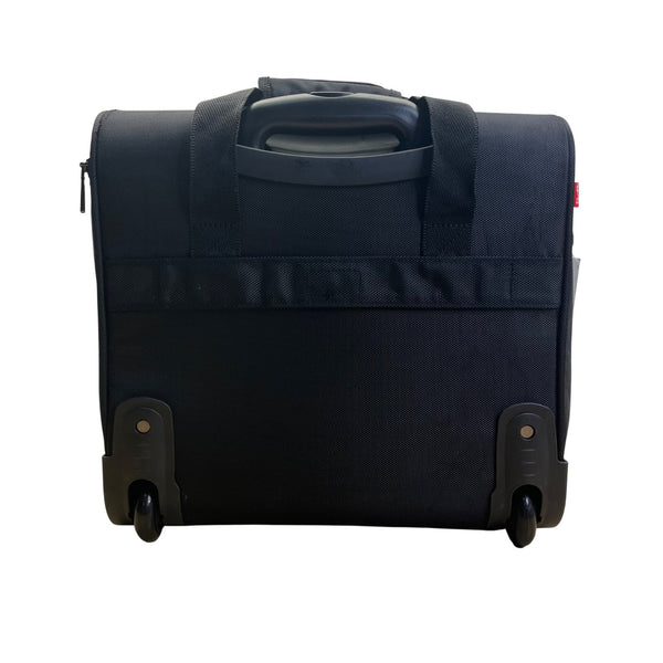 Travelers TPRC Black 2-In-1 Rolling Carry-On Bag With USB Port