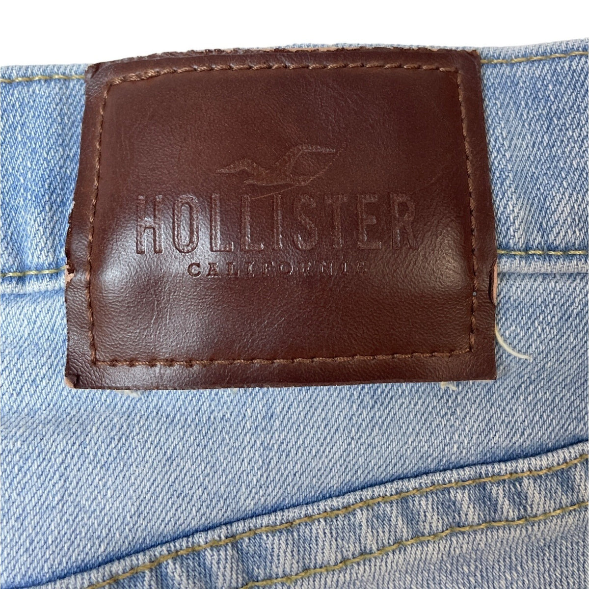 Hollister California Men's Blue Skinny Jeans Denim Pants Sz 30-31