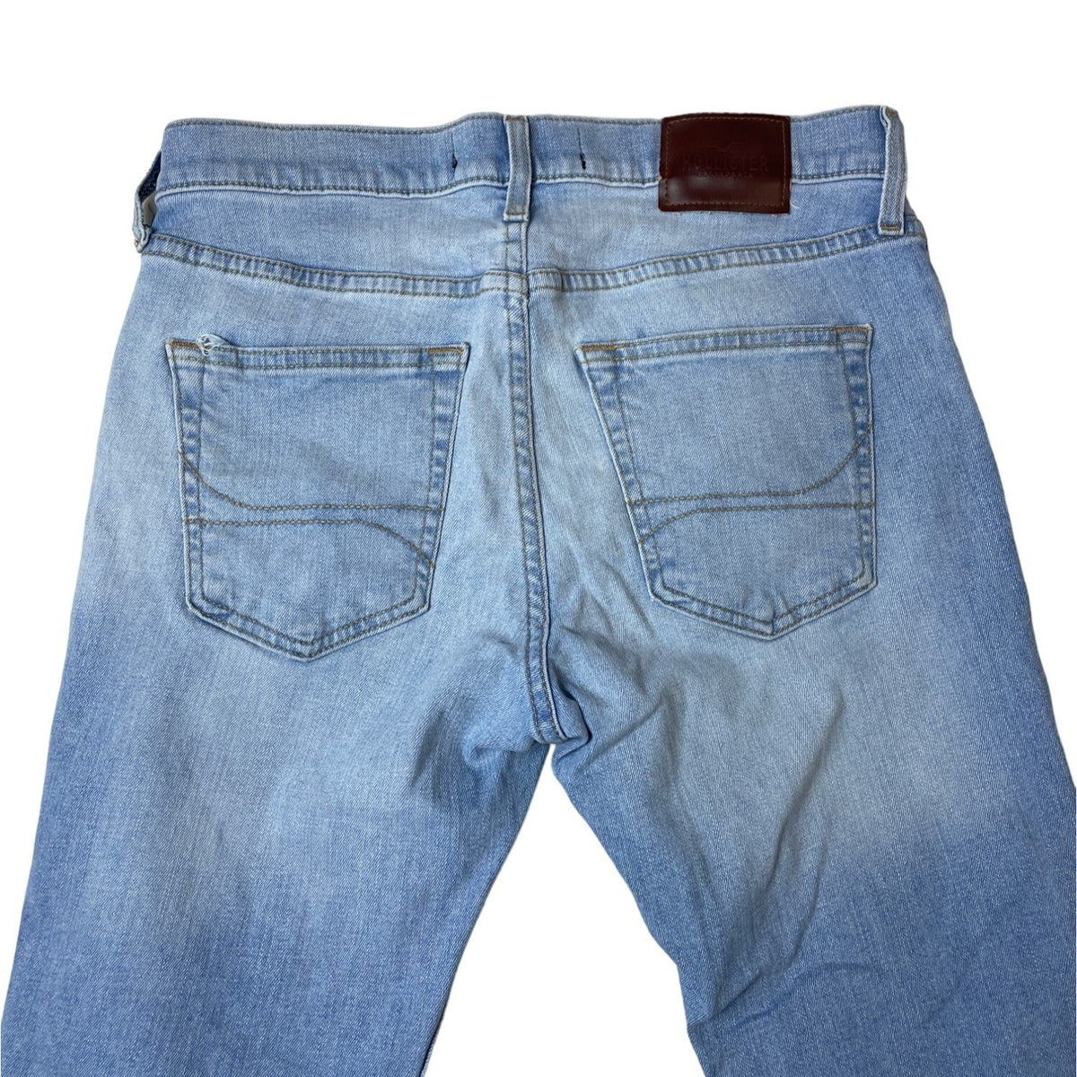 Hollister California Men's Blue Skinny Jeans Denim Pants Sz 30-31