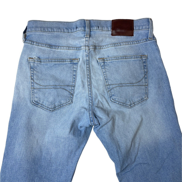 Hollister California Men's Blue Skinny Jeans Denim Pants Sz 30-31