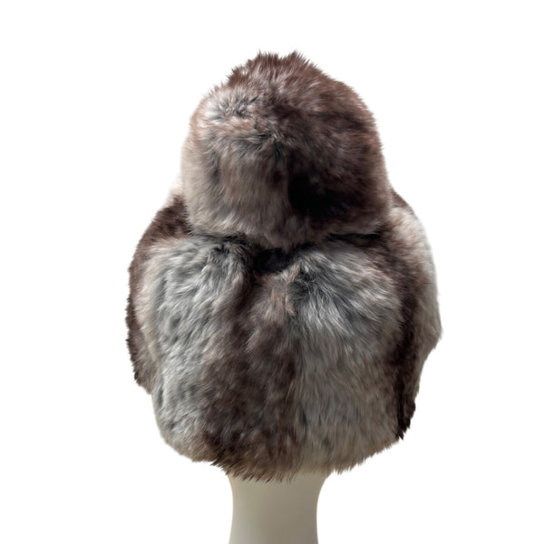 Vintage Erlebacher Irene Of New York Mink Fur Hat With Pom Accent