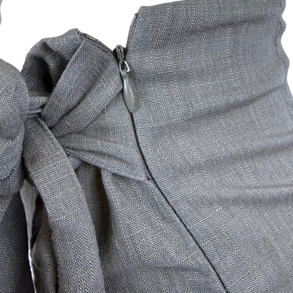 Aussie Women’s Gray Wrap Front Tie Shorts Size S Lightweight Summer - New