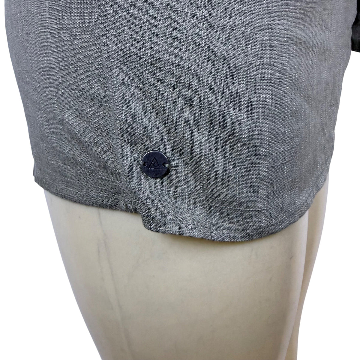 Aussie Women’s Gray Wrap Front Tie Shorts Size S Lightweight Summer - New