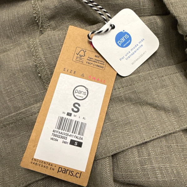 Aussie Women’s Gray Wrap Front Tie Shorts Size S Lightweight Summer - New