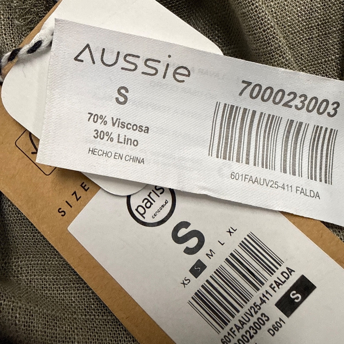 Aussie Women’s Gray Wrap Front Tie Shorts Size S Lightweight Summer - New